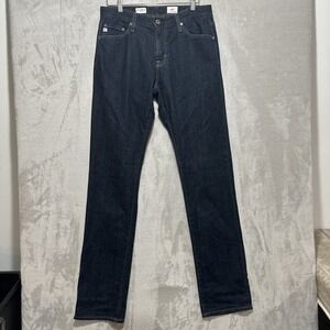 AG Adriano Goldschmied B-Type II Straight Fit Denim Jeans Men's 31 Stretch Logo